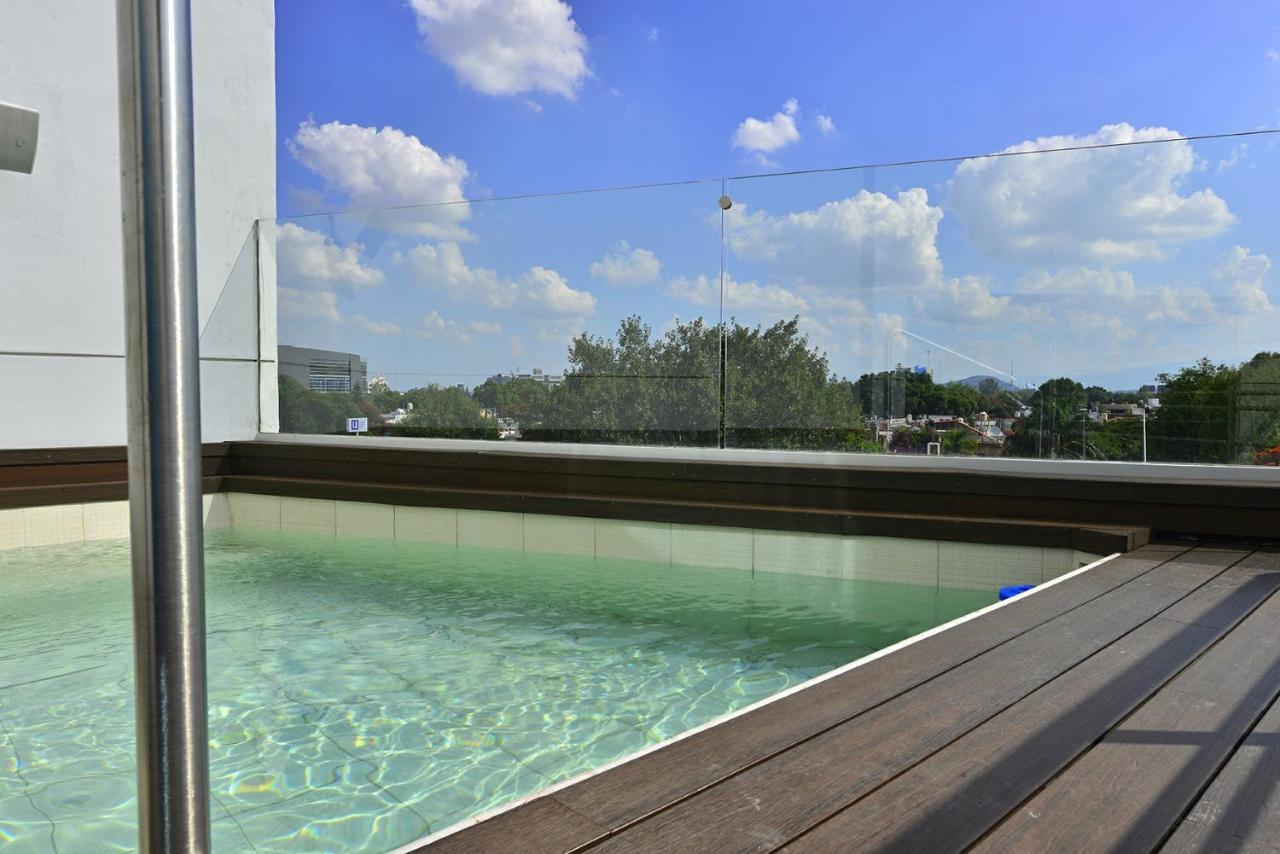 Baruk Guadalajara Hotel De Autor Kültér fotó A rooftop pool